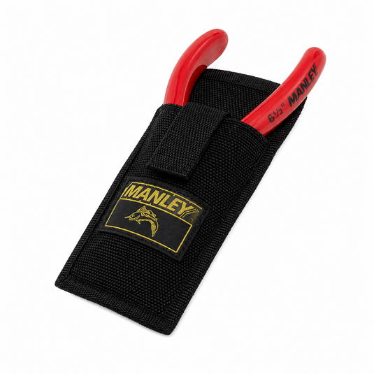 Manley 2034 6-1/2 inch Teflon pliers with black clip-on case