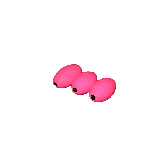 LMR Oval Hot Pink Markers - 3 Per Package