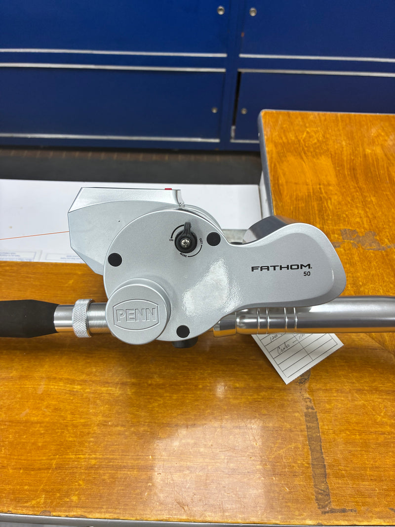 Load image into Gallery viewer, Penn Fathom 50 Wide Combo Rod and Reel
