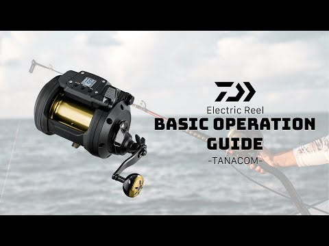 Load and play video in Gallery viewer, Daiwa Tanacom 1200 Electric Reel
