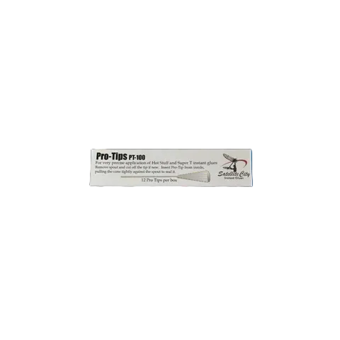 Pro Tips CA Glue Replacement Lids with Precision Applicator