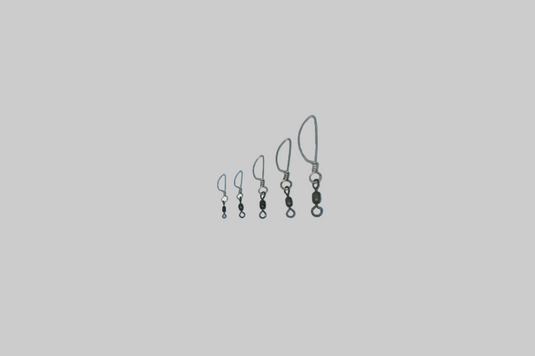 Barrel Snap Swivel - Black Hook Tackle