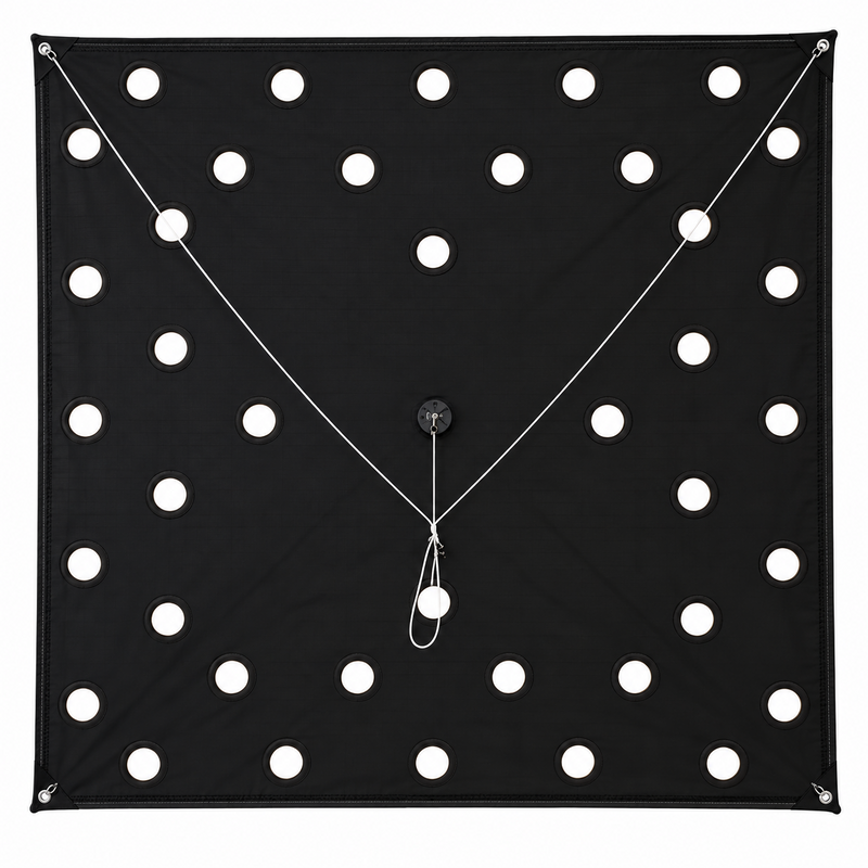 Load image into Gallery viewer, SFE black 40 hole offshore kite fishing kite
