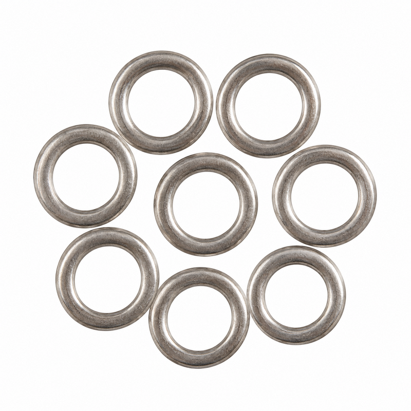 Load image into Gallery viewer, Stainless steel rigging rings for kite fishing tackle and offshore rigging
