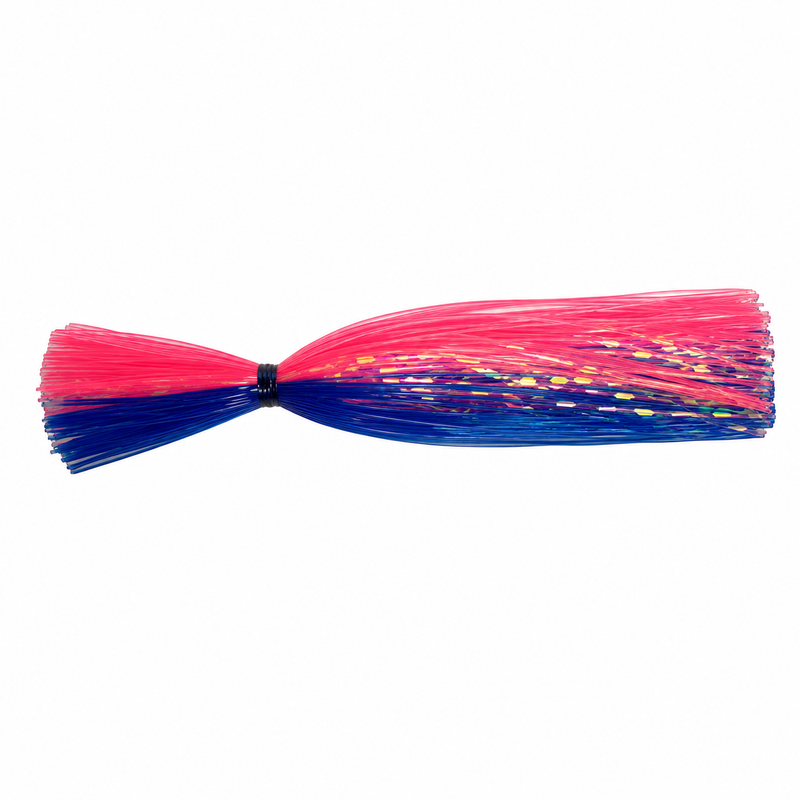 Load image into Gallery viewer, Stan Reuwer Sea Witch Pink/Blue hand-tied offshore lure for sailfish and kingfish
