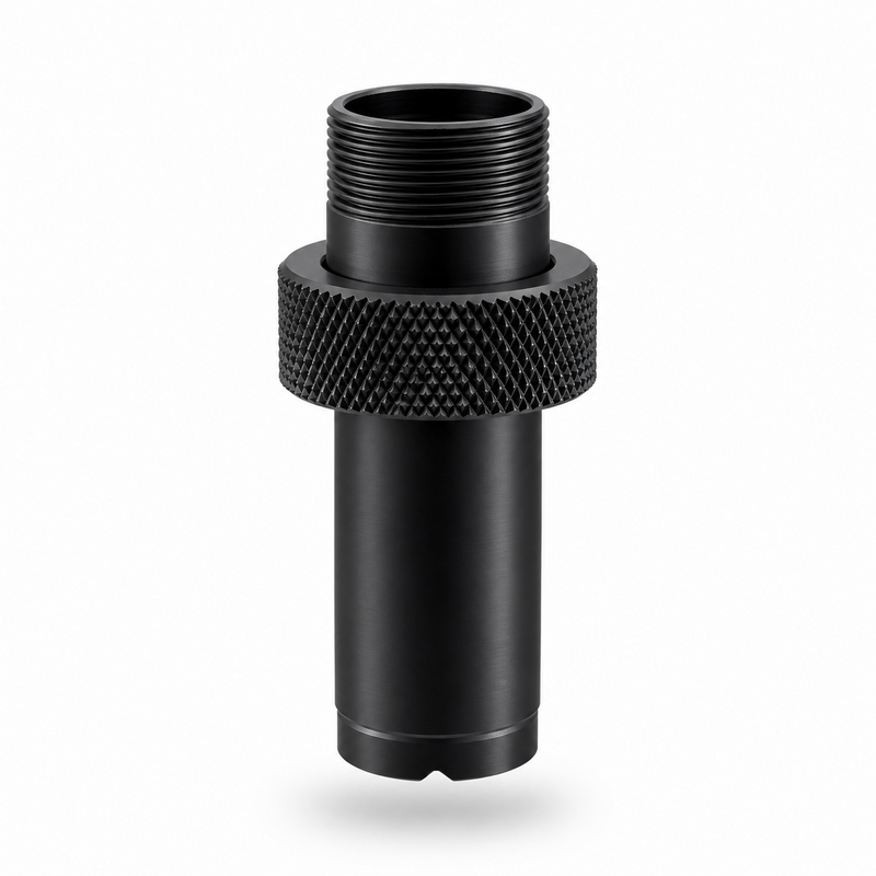 Load image into Gallery viewer, Stuart Z-Butt Adapter #4 to #2 Black fishing rod butt adapter
