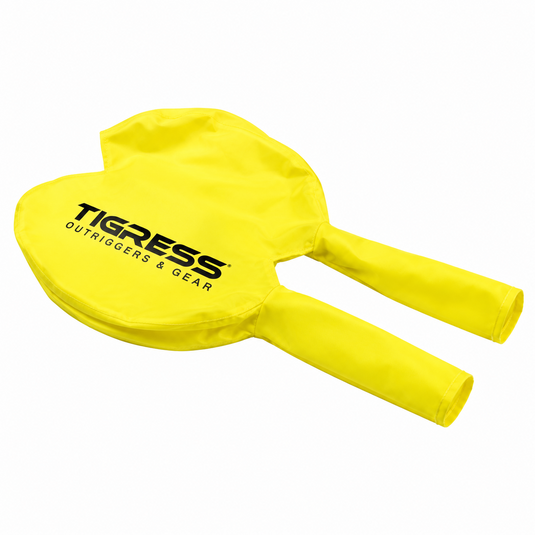 Tigress yellow helium balloons 2 pack for offshore kite fishing