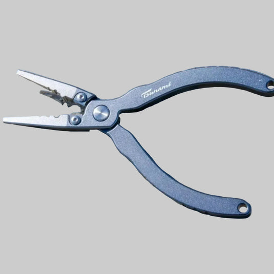 Tsunami Fishing Pliers, 6.5-Inch, Anodized Aluminum, Replaceable Cutter