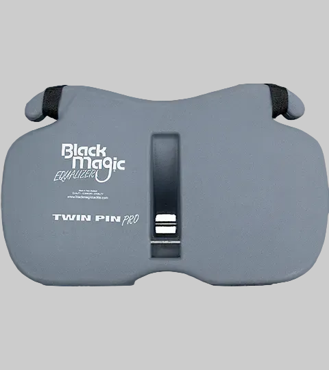 Black Magic EQUALIZER® TWIN PIN PRO Fighting Belt & Harness Kit