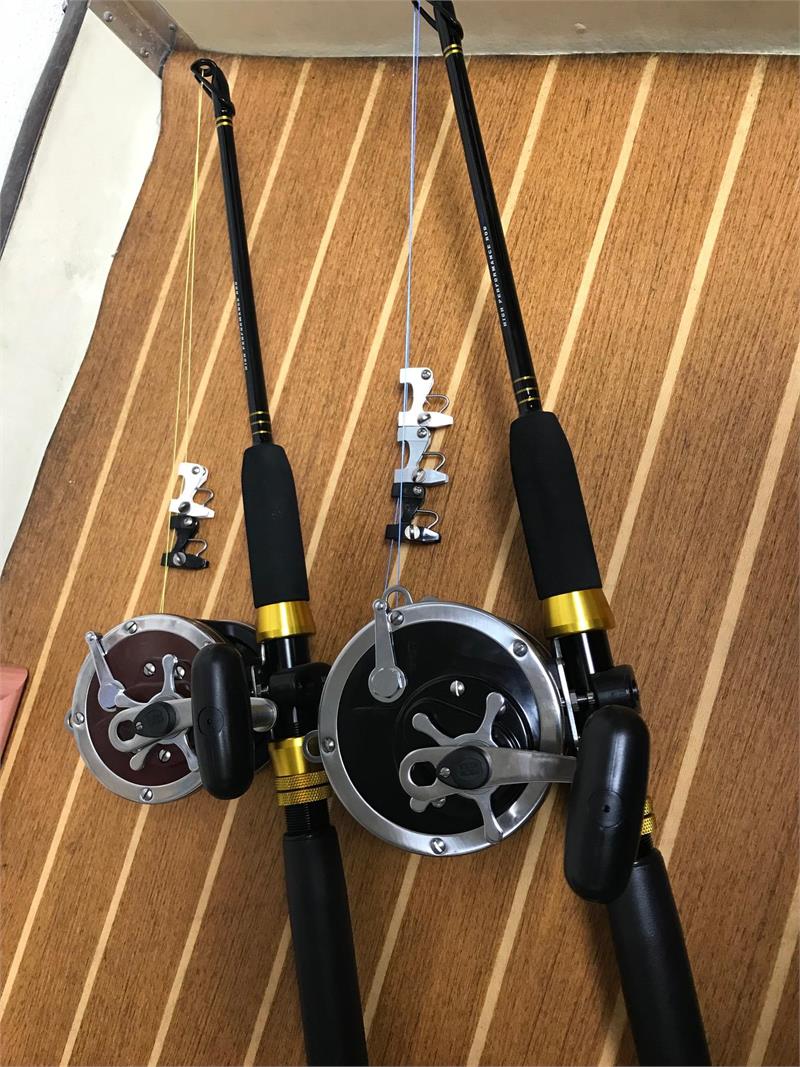 Black Hook Kite Fishing Setup Rod Reel Line lmr tackle