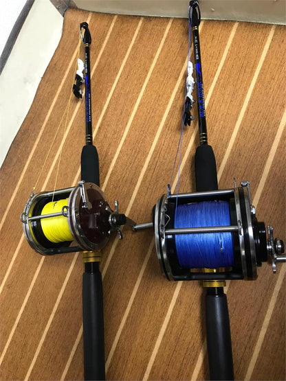 Black Hook Kite Fishing Setup- Rod, Reel, Line