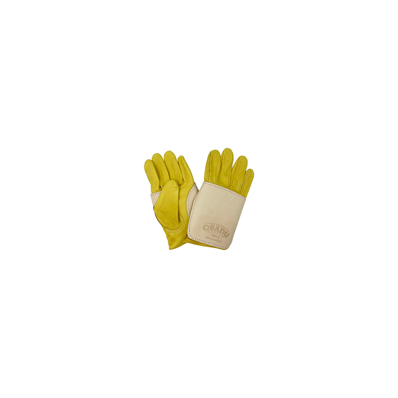 Load image into Gallery viewer, Medium Weight Leather Wiring Gloves - Bo Jenyns Obadu Tackle
