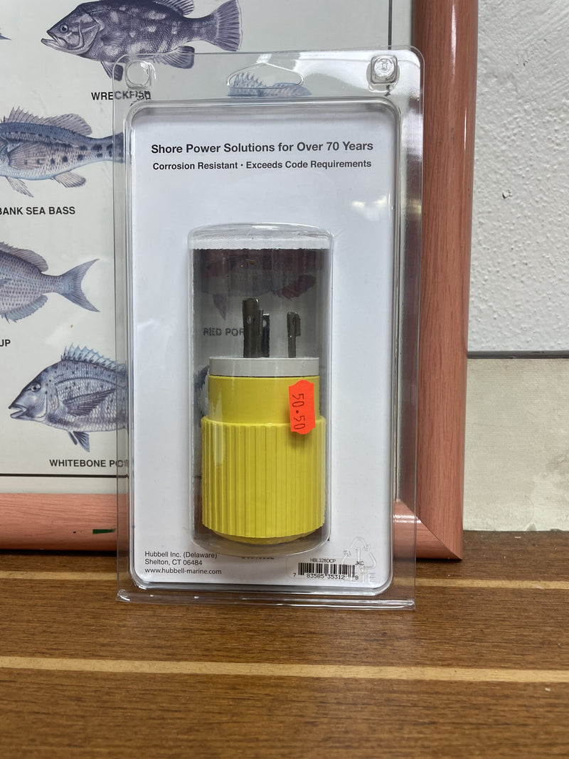 Load image into Gallery viewer, Hubbell 30 AMP Electric Reel Plug (305CRC)
