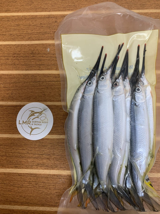 ballyhoo fishing lure HooMagic Tuna Trolling Lures blast frozen 10" Live Ballyhoo Trolling Fishing