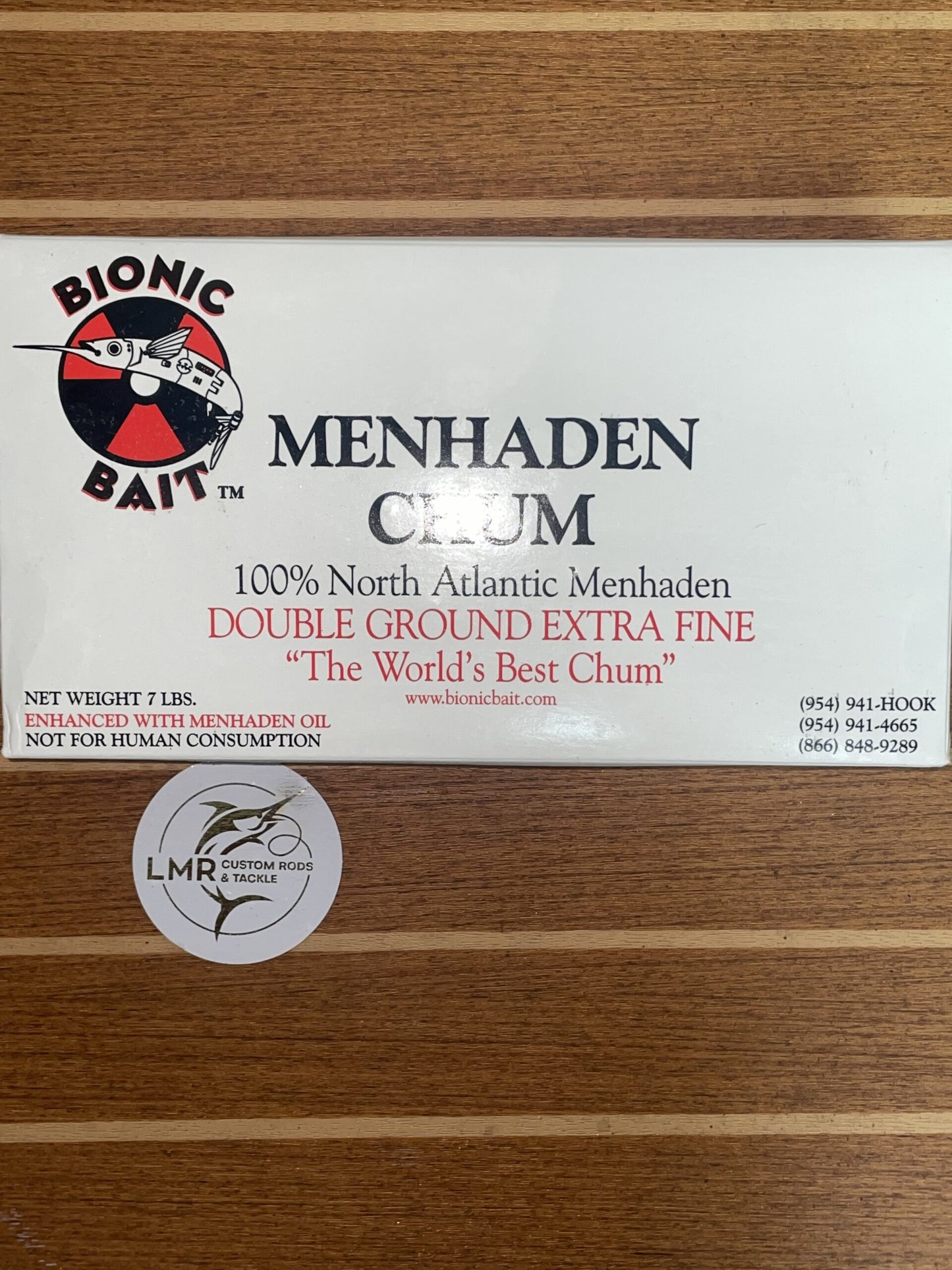 Menhadan Chum - Double Ground 100% Menhaden Chum