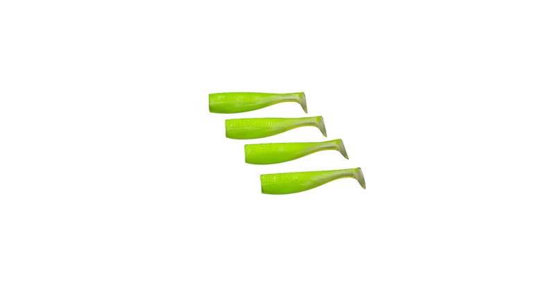 Load image into Gallery viewer, NLBN No Live Bait Needed Paddle Tail Swimbait 3"
