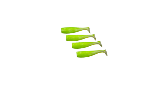 NLBN No Live Bait Needed Paddle Tail Swimbait 3"