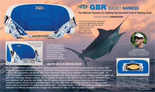 AFTCO Great Barrier Reef Bucket Harness