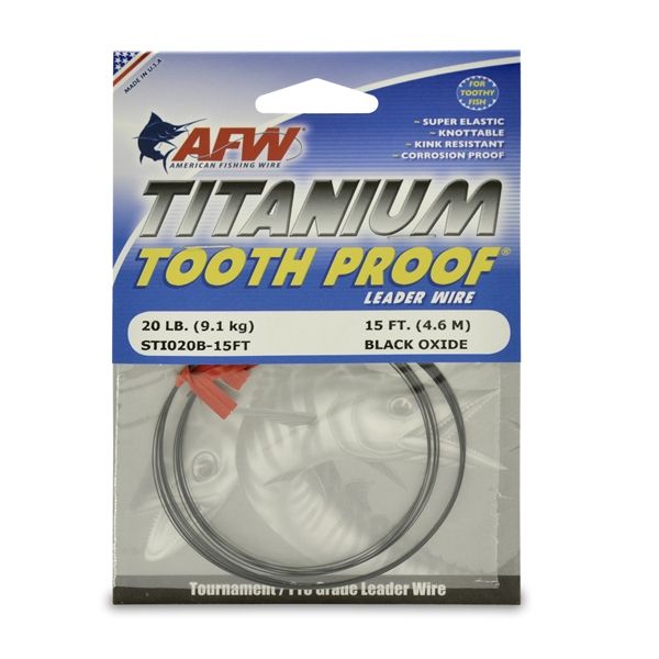 AFW Titanium Tooth Proof - Leader Wire