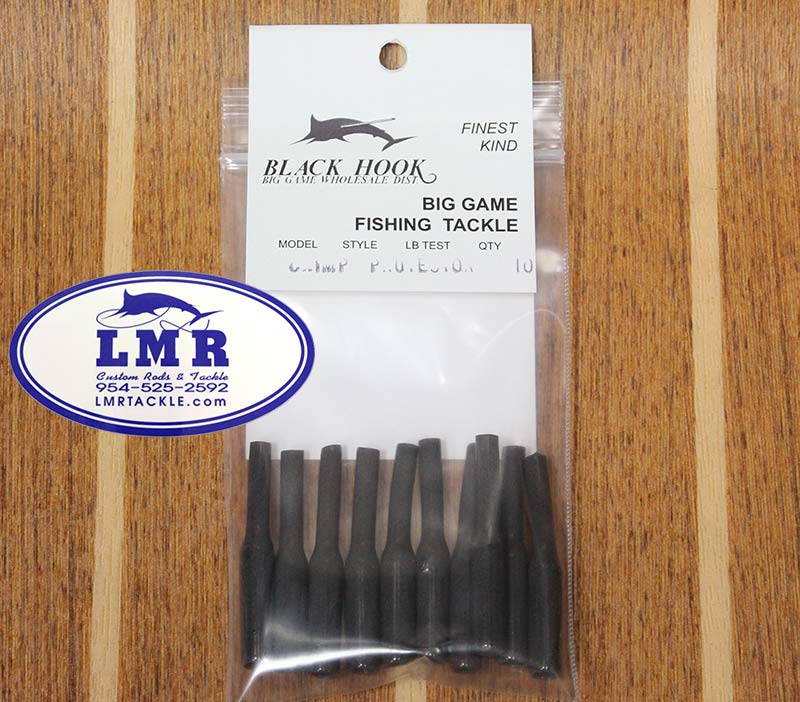 Black Crimp / Sleeve Protectors - 10 Per Package – lmr tackle