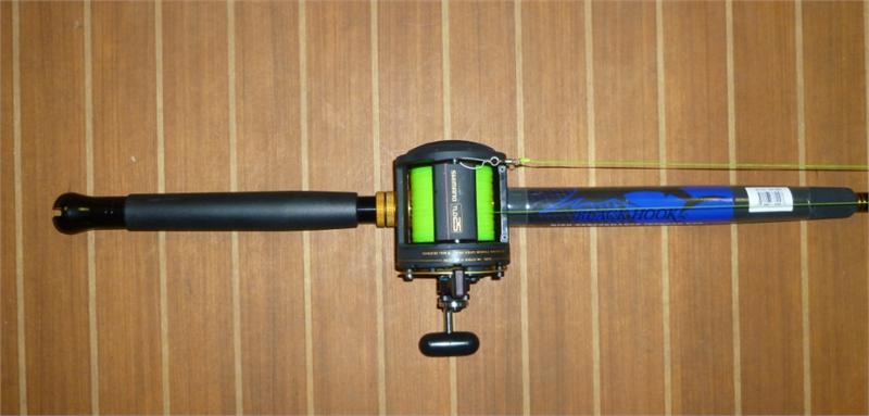 Shimano TLD 25 / Black Hook Stand-up Combo