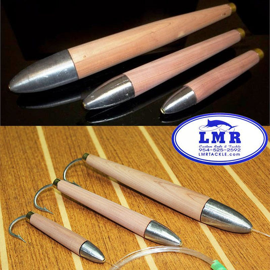 cedar fishing lures Ahi USA Live Deception Plug fish out of the packaging Cedar Plugs | Offshore Trolling