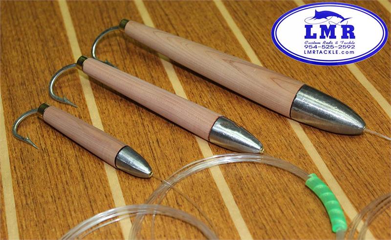 cedar fishing lures Plug Tuna Lures, Rigged, 6-Pack, 6 inches fish out of the packaging Lead Masters Got-Cha Cedar Plug