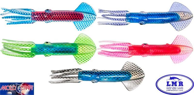 Load image into Gallery viewer, Mold Craft Squirt Nation Squids 9"
