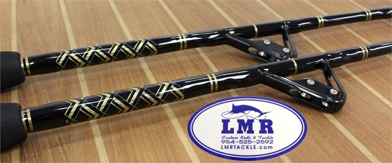LMR Custom IGFA Trolling Shop Wrap Series - Custom Rod